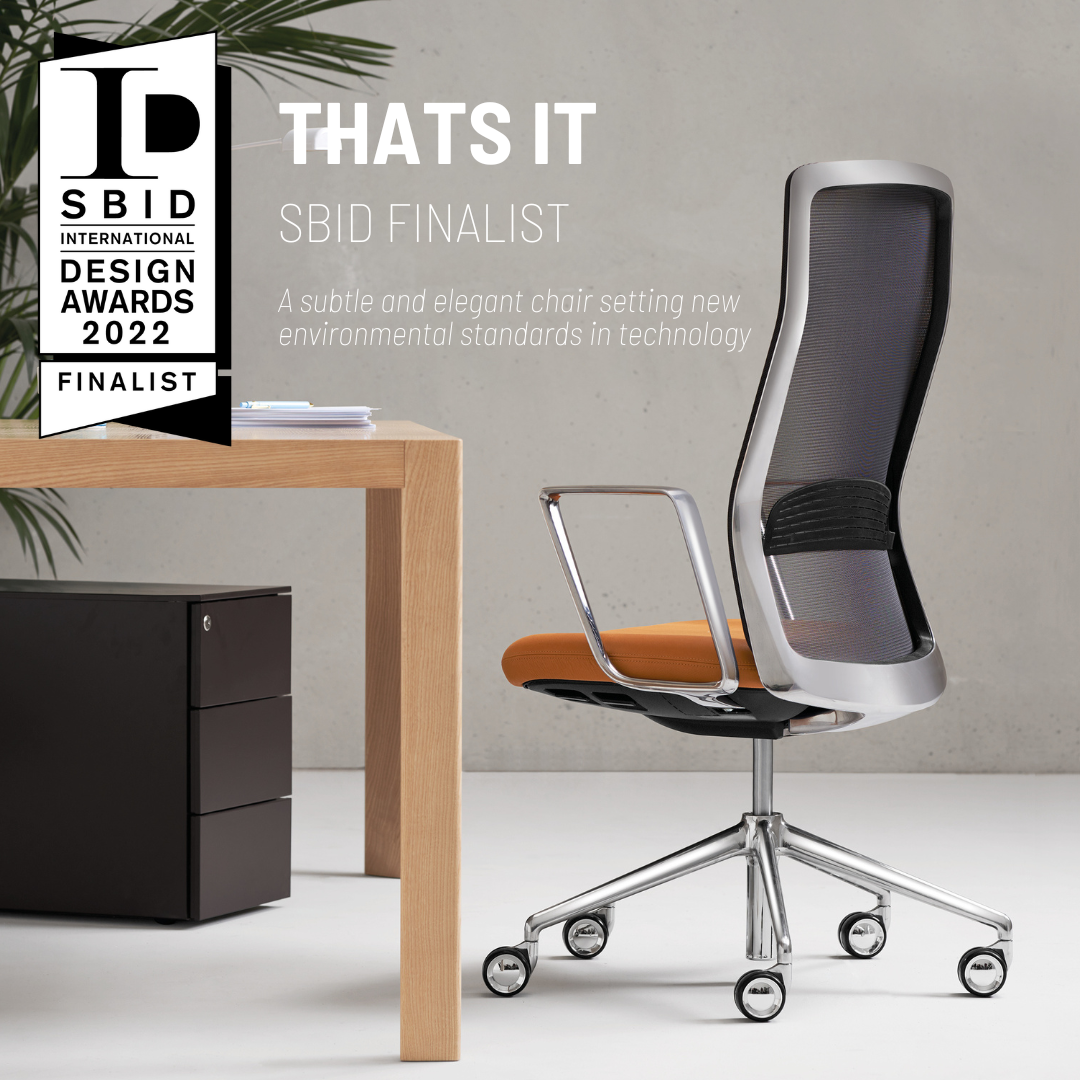 The ‘That’s it’ office chair has been nominated for two Awards!