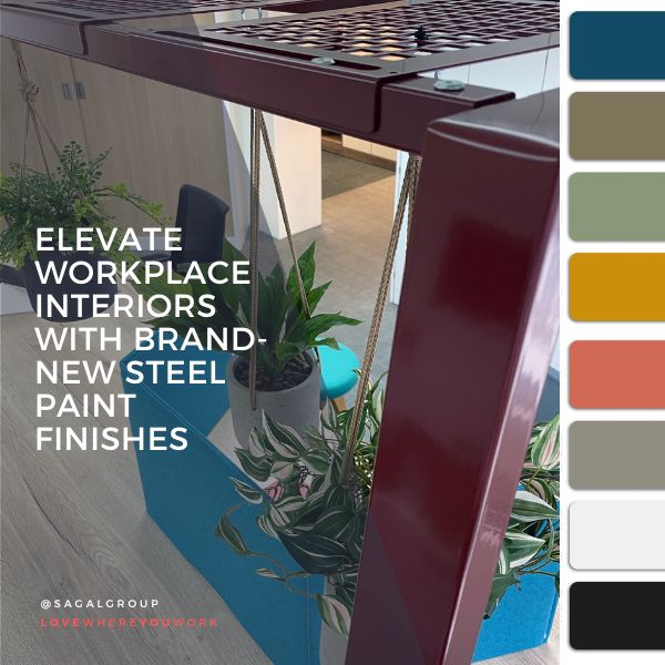 Elevate Workplace Interiors with brand-new steel Paint Finishes